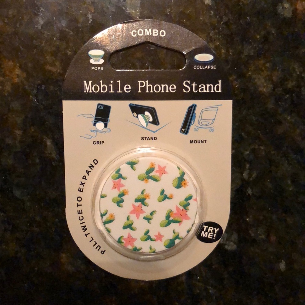 Cactus Pop Socket